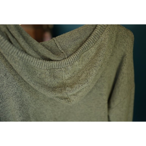 No Frills Womens Long Sleeve Soft Olive Green Drawstring Hoodie Size XL - Picture 7 of 9